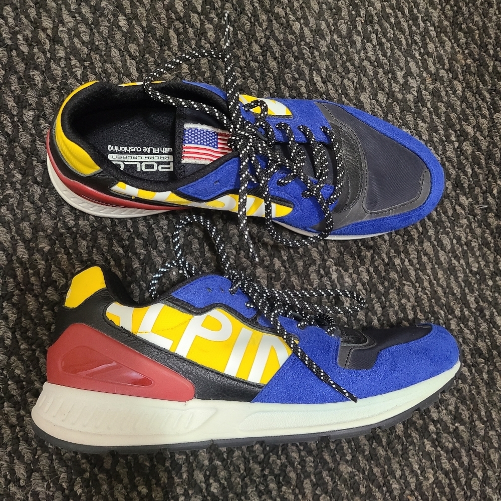 Ralph Lauren Downhill Skier Men's Train100 Sneaker SK-ATH 8.5D‎